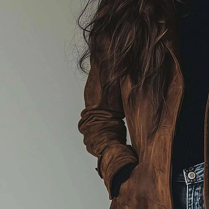 Yolanthe - Zarif Sıcak Uzun Mont