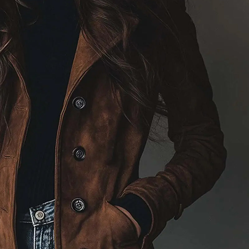 Yolanthe - Zarif Sıcak Uzun Mont