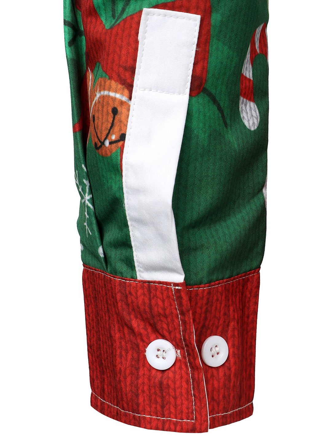 Grant - Erkekler için Noel Komik Kıyafet Tatil Partisi Çirkin Uzun Kollu Gömlek