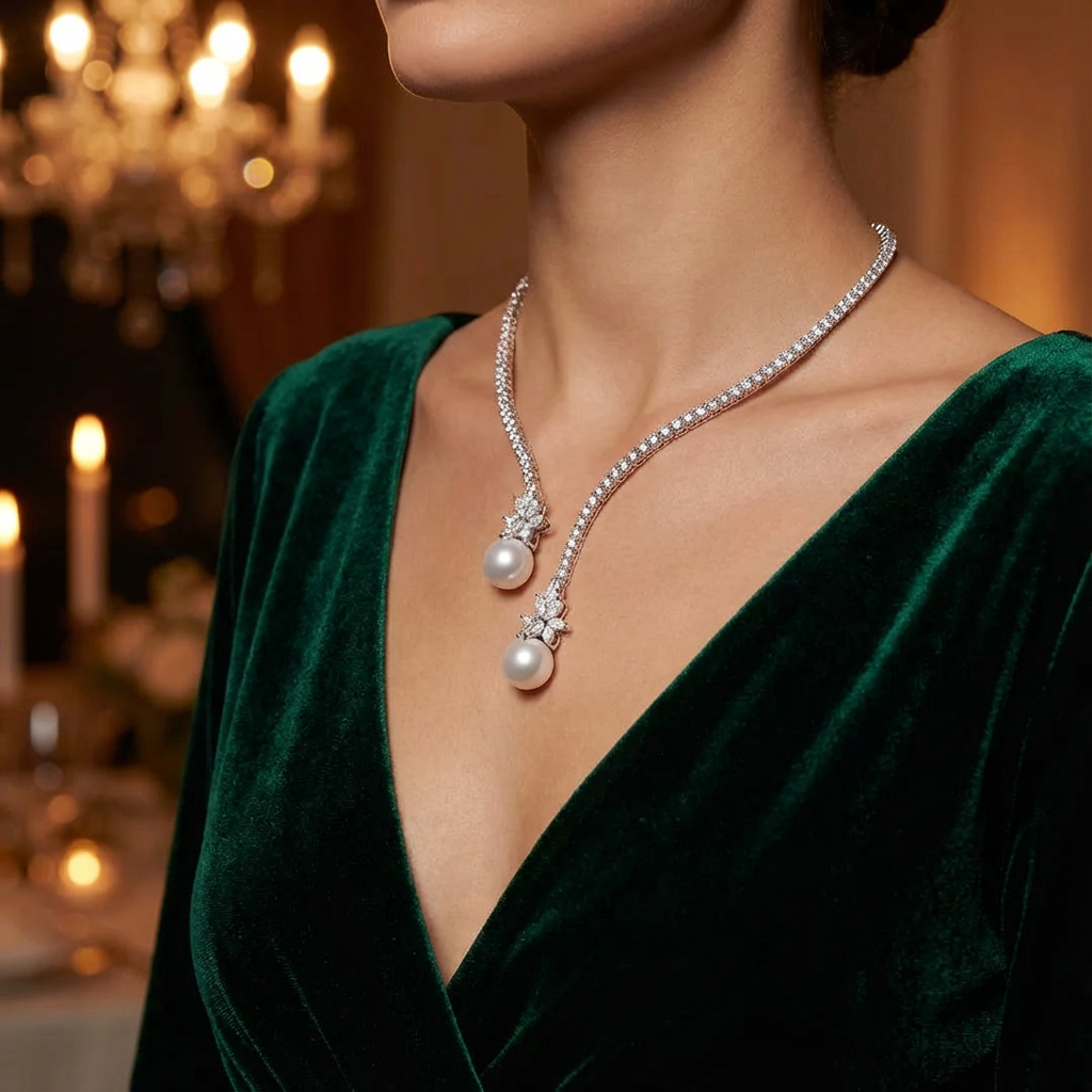 Yahli - Zarif İnci Kolye