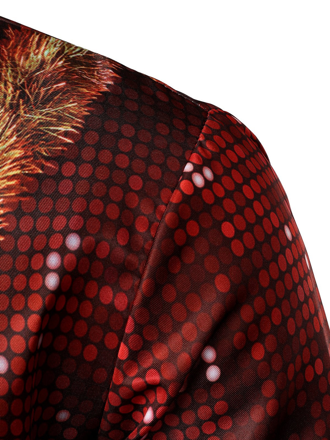 Bryce - Erkekler için Noel Eğlencesi Kıyafeti Tema Üst Tatil Düğmeli Uzun Kollu Gömlek