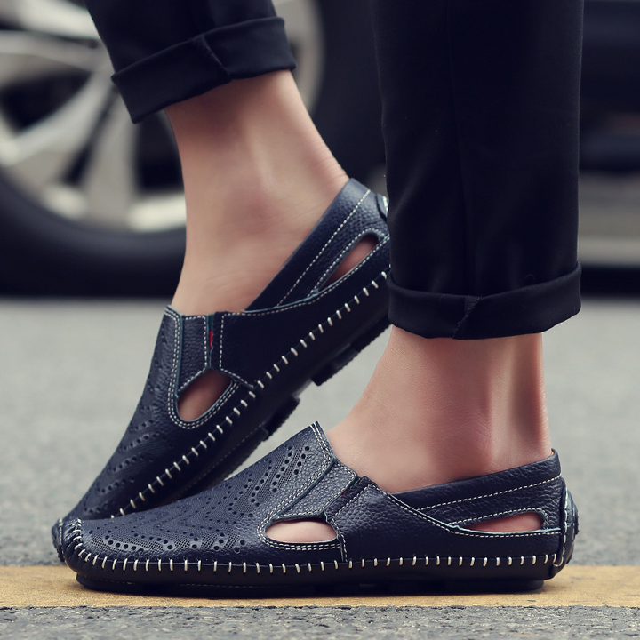 Akiva - Rahat Deri Sandalet