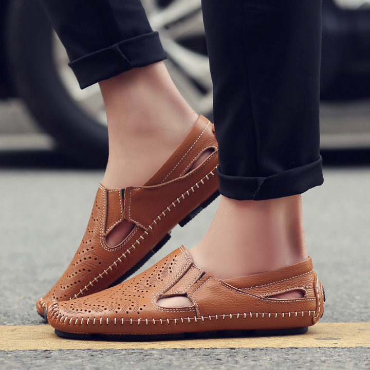 Akiva - Rahat Deri Sandalet