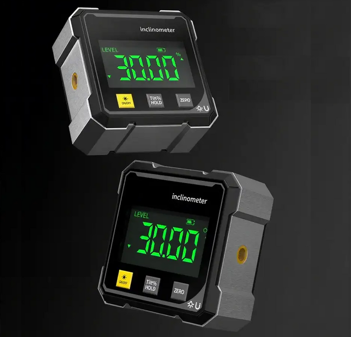 AngleMaster - Dijital Manyetik İpek Lazer Eğim Ölçer