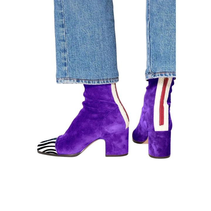 Aless - Zarif Süet Ayak Bileği Botları