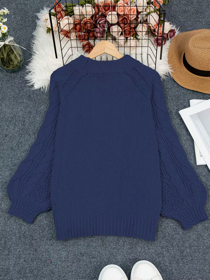 Elayra - Rahat Bol Kesim Örme Kazak