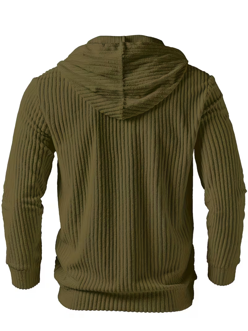 Colman - Zarif Dokulu Kapüşonlu Sweatshirt