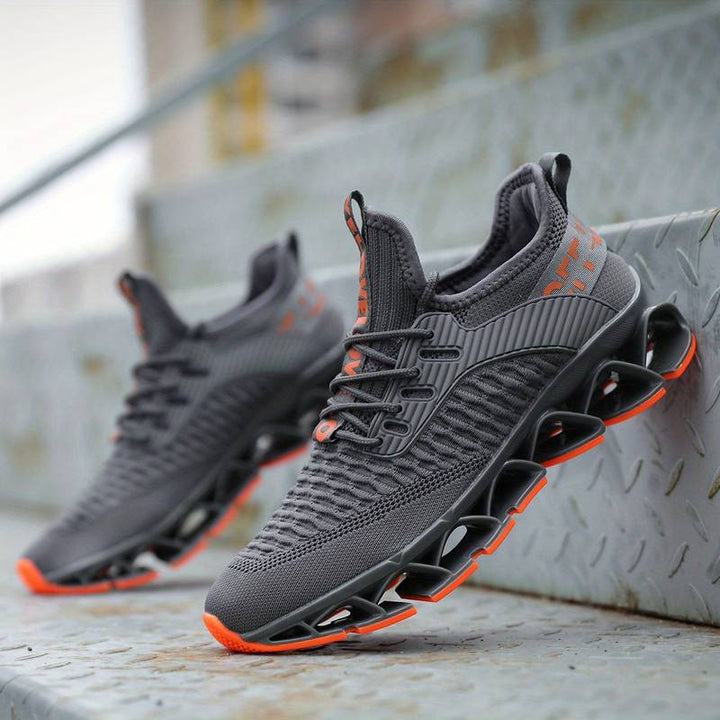 Shmuel - Günlük Geometrik Bağcıklı Spor Ayakkabı