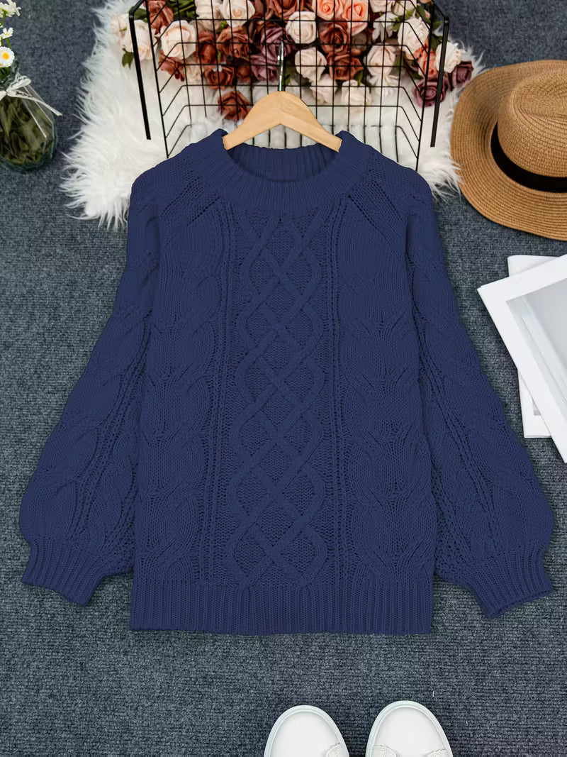 Elayra - Rahat Bol Kesim Örme Kazak