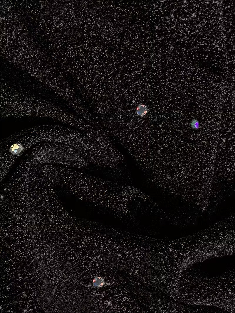 Eglantina - Yoğun Nakışlı Boncuklu Midi Elbise