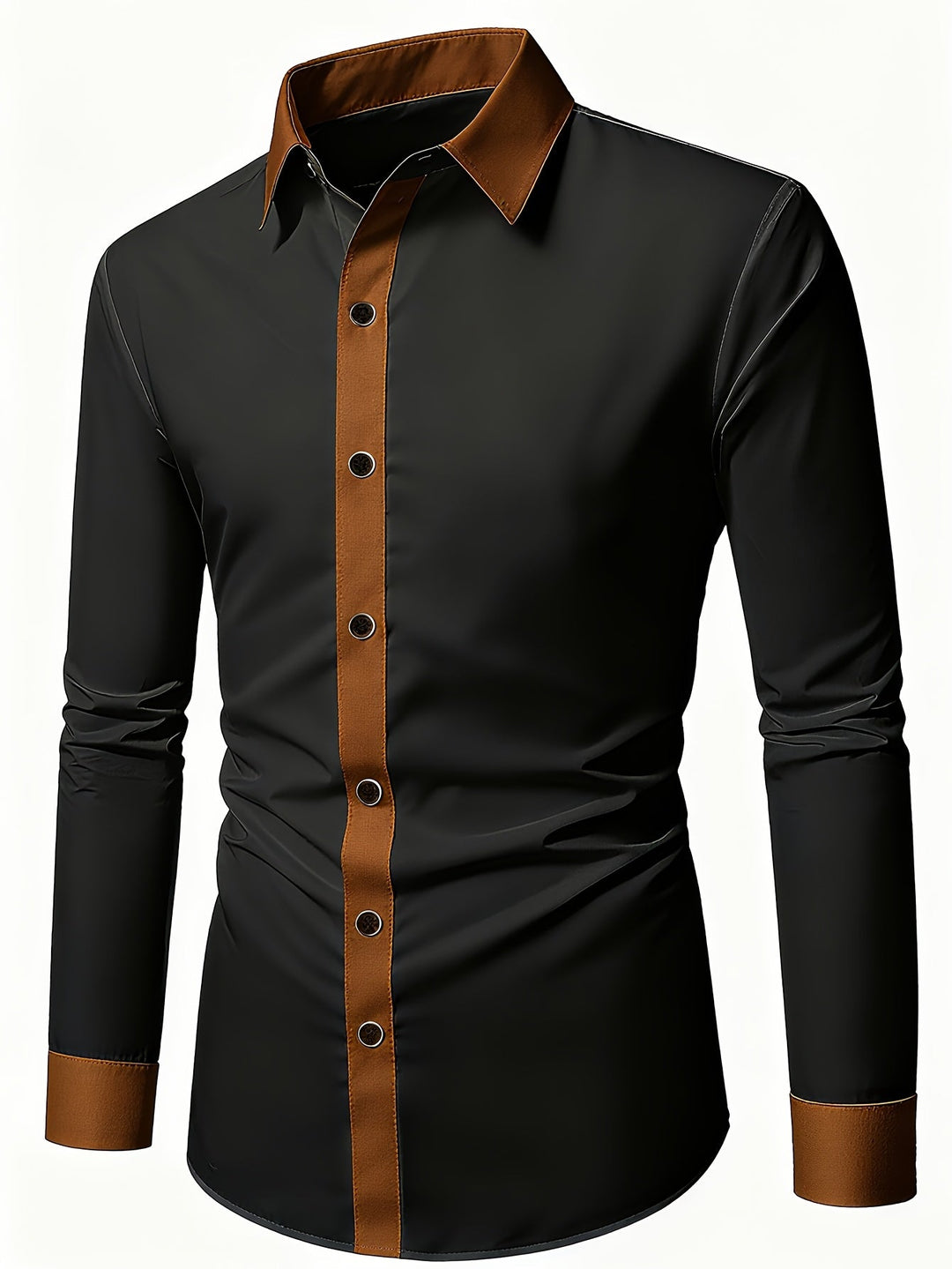 Tayib - Uzun Kollu Düğmeli Gömlek