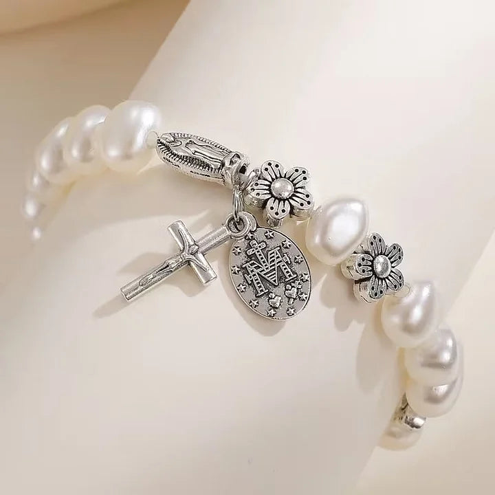 Ninetta - Serenity Meryem Ana Papatya Bileklik