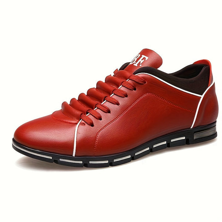 Ankan - Deri Bağcıklı Spor Ayakkabı