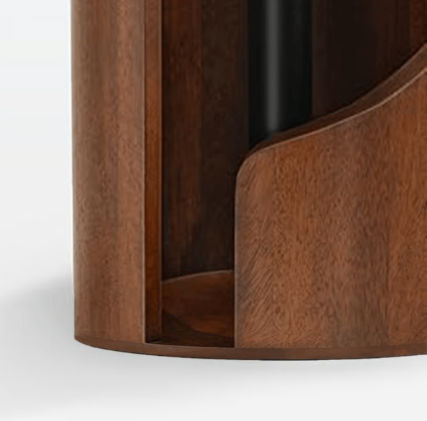 WoodRipple -  Ahşap Tuvalet Kağıdı Tutucu Standı