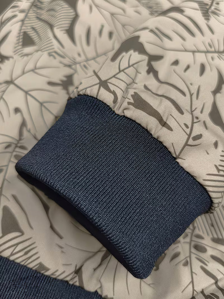 Dagan - Fermuarlı Rahat Uzun Kollu Spor Ceket