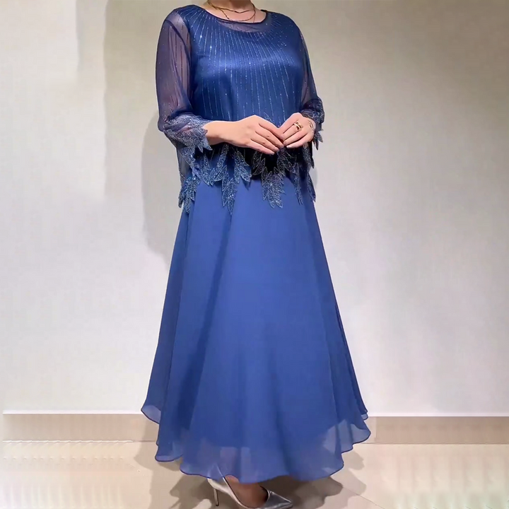 Eiriana - Zarif Midi Elbise