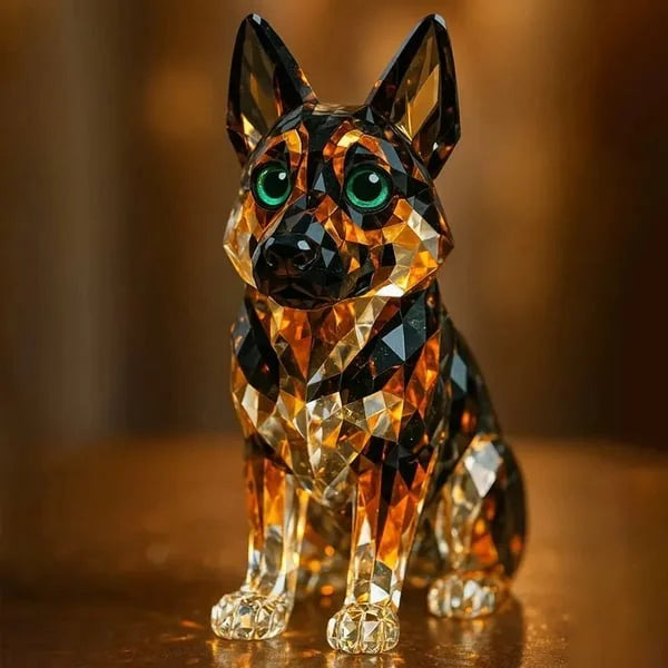 EternalPaws - Cristal'ın Alman Çoban Köpeği Figürü