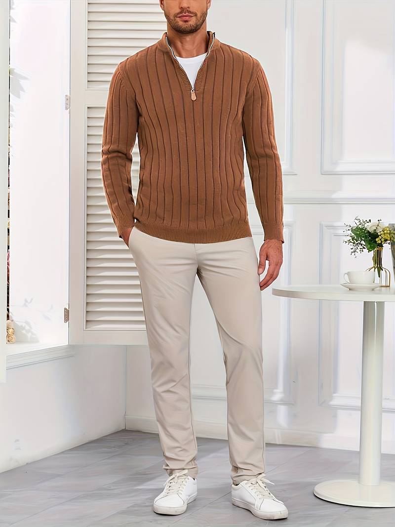 Yedidya - Günlük Uzun Kollu Örgü Kazak