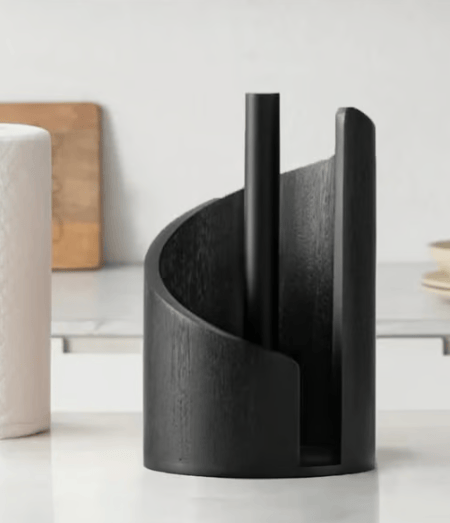 WoodRipple -  Ahşap Tuvalet Kağıdı Tutucu Standı