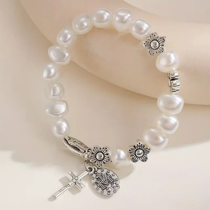 Ninetta - Serenity Meryem Ana Papatya Bileklik