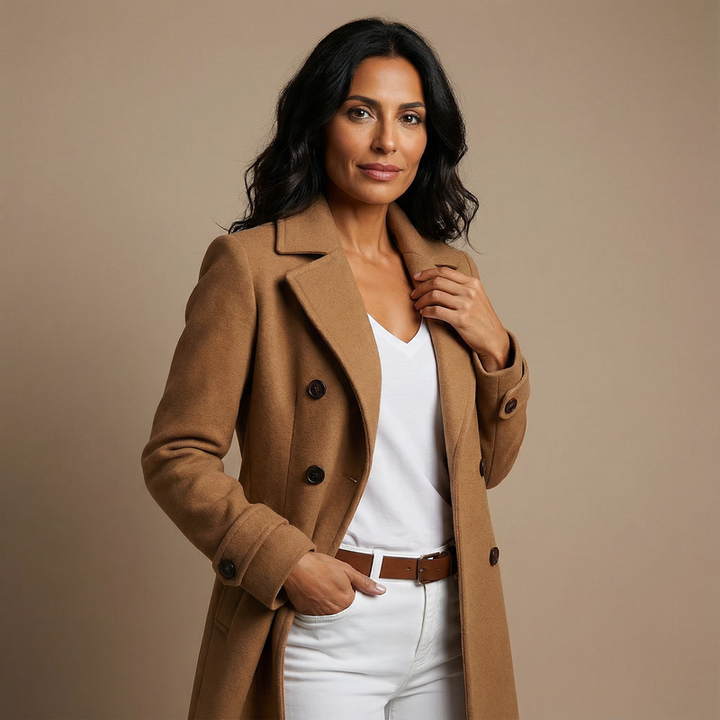 Bracha - Klasik Yün Palto