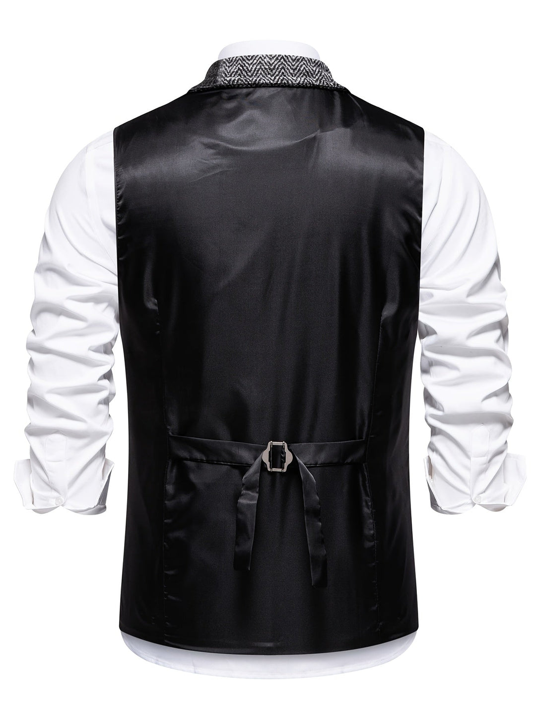 Saverse - Yamaiş Balıksırtı Tweed Yelek