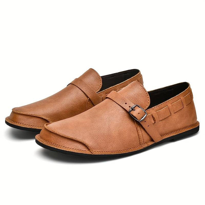 Efraim - Rahat Retro Stil Slip-On Mokasın