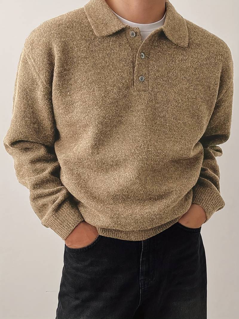 Eliran - Zarif Uzun Kollu Balıkçı Yaka Örgü Üst