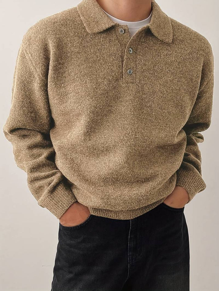 Eliran - Zarif Uzun Kollu Balıkçı Yaka Örgü Üst