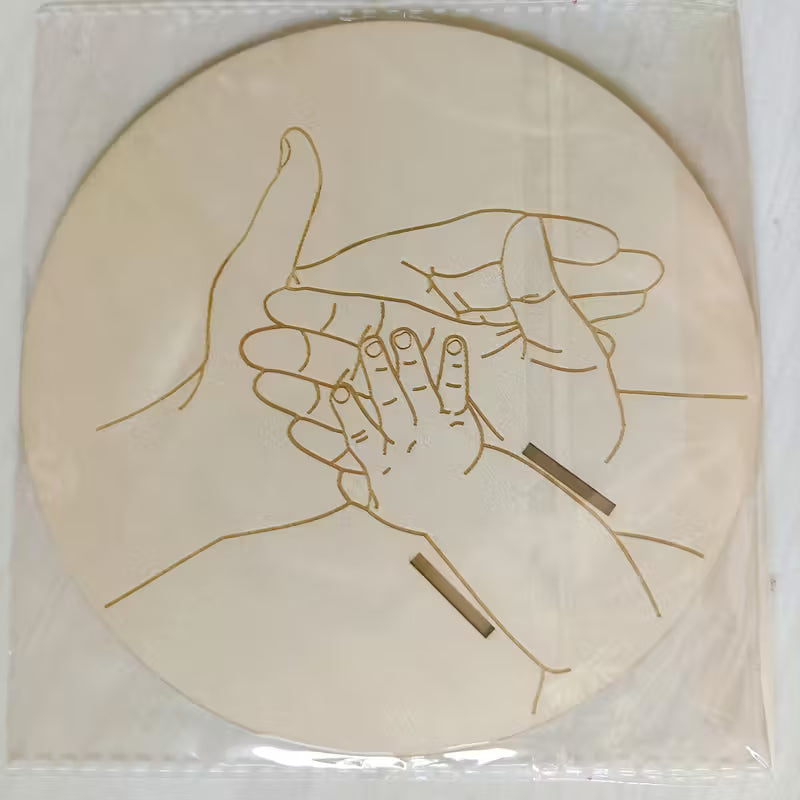 BirthMark - Ahşap Doğum Bileziği Plaketi