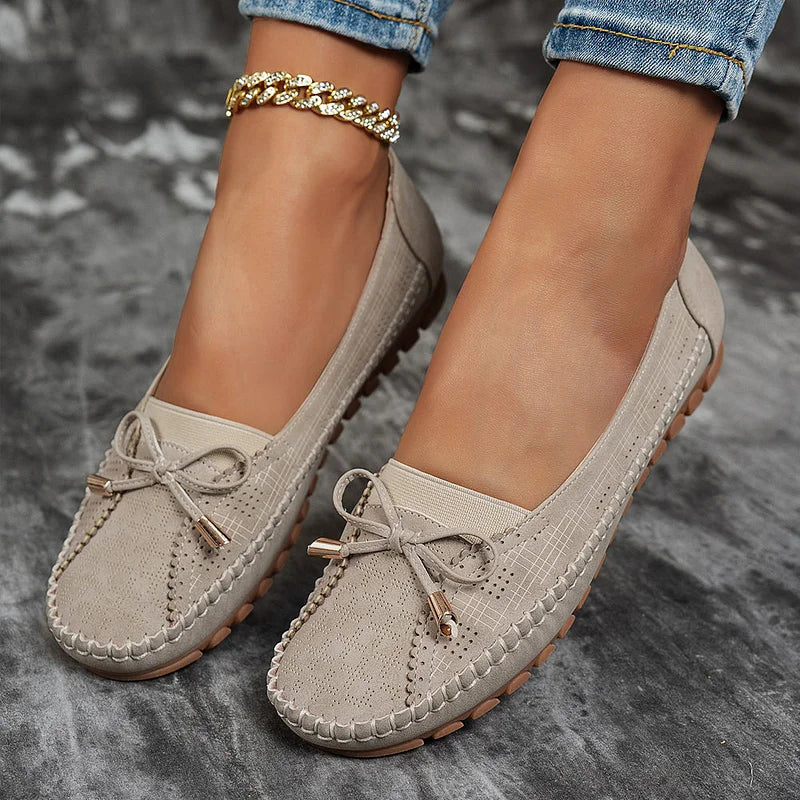 Rofia - Günlük Kaymaz Deri Loaferlar