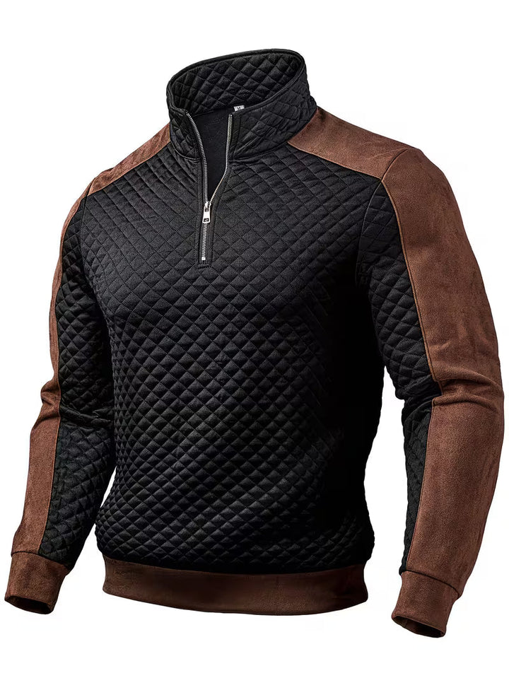 Gioele - Uzun Kollu Fermuarlı Gömlek