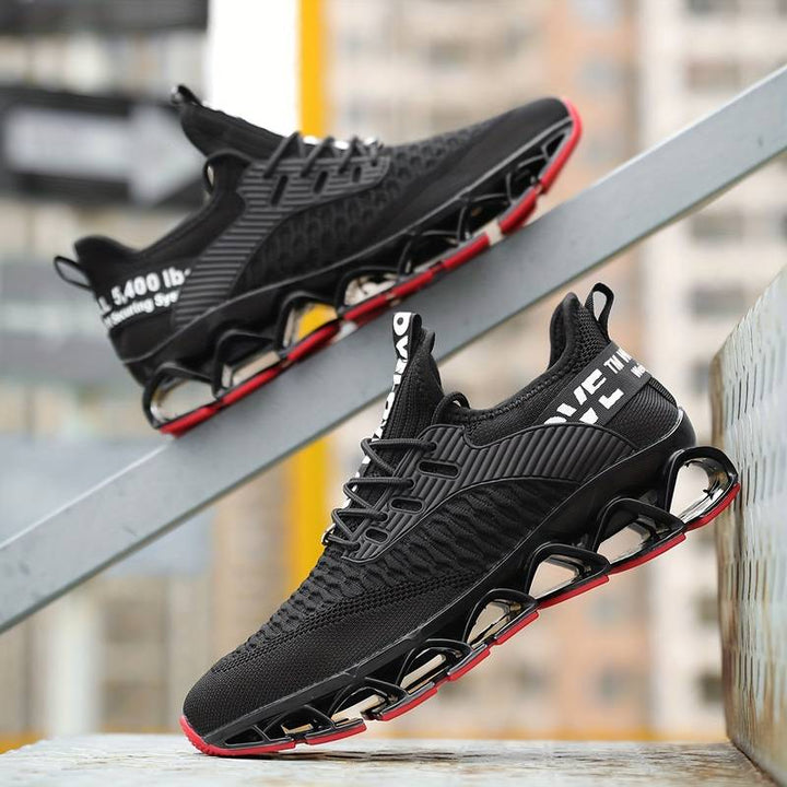 Shmuel - Günlük Geometrik Bağcıklı Spor Ayakkabı