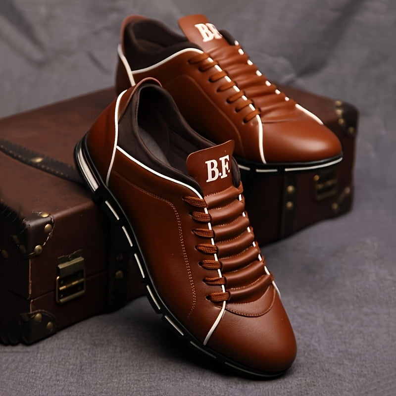 Ankan - Deri Bağcıklı Spor Ayakkabı