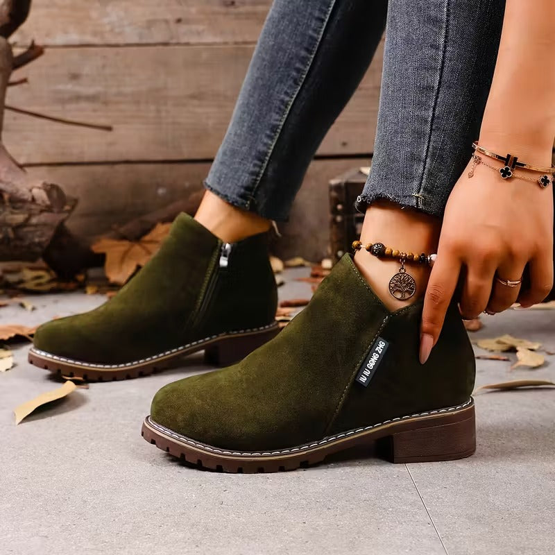 Myrcella - Günlük Ortopedik Deri Bot