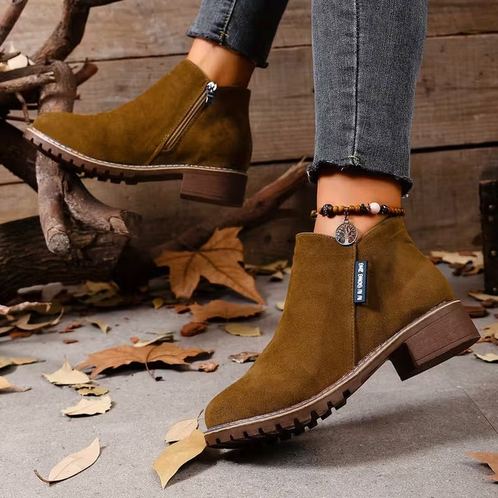 Myrcella - Günlük Ortopedik Deri Bot