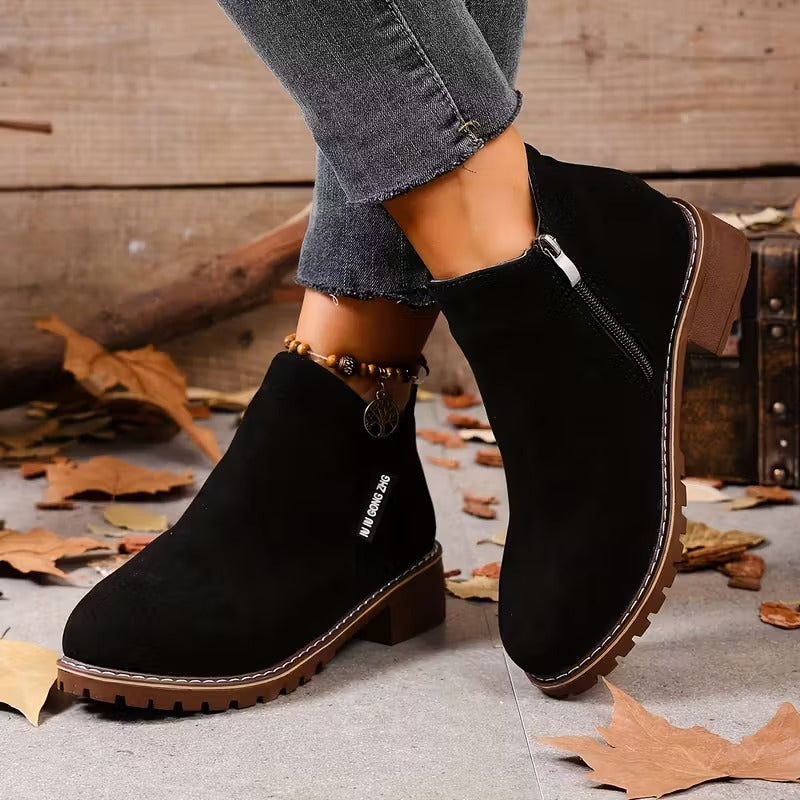 Myrcella - Günlük Ortopedik Deri Bot