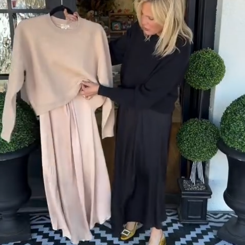 Lilee - Bükümlü Düğümlü Üst Ve Maxi Elbise