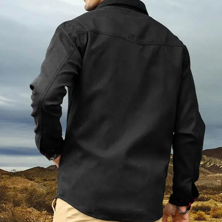 Elkan - Flanel Astarlı Çıtçıtlı Batı Ceketi